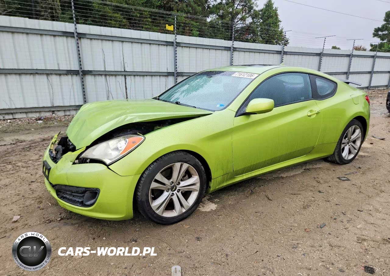 2010 Hyundai Genesis Coupe 2.0T Premium VIN:KMHHT6KD8AU016515 - 1