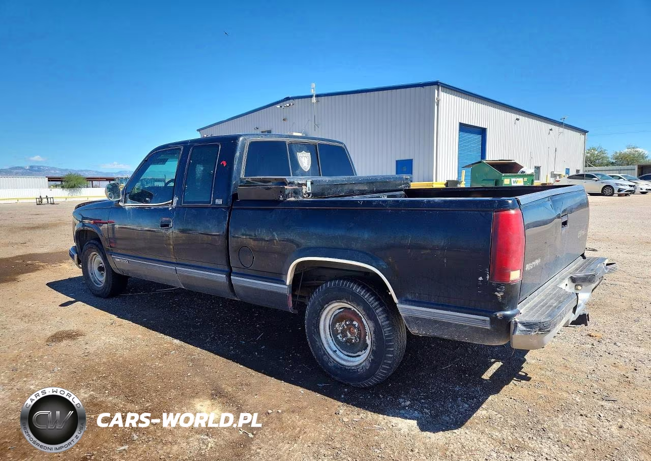 1993 GMC Sierra VIN:2GTEC19Z9P1525531 - 2