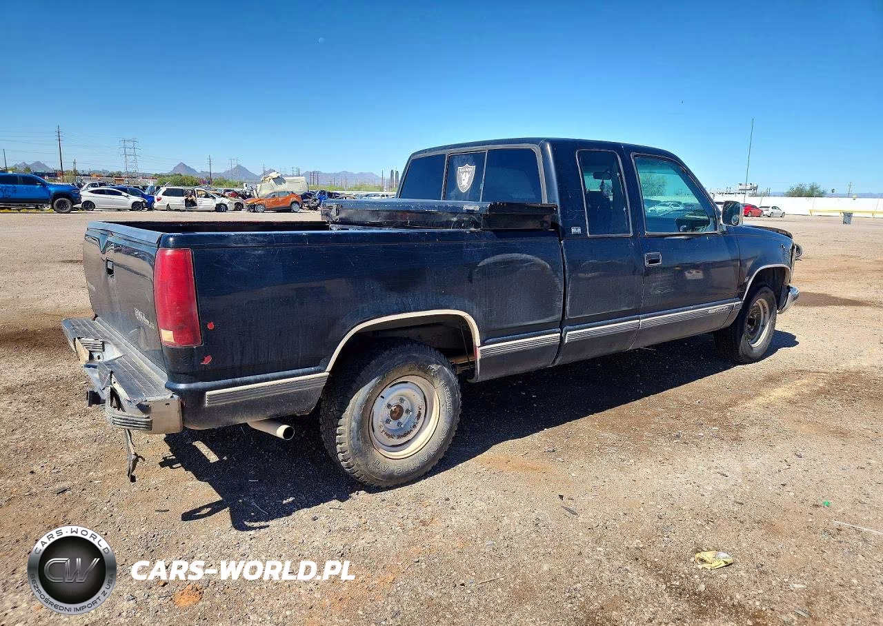 1993 GMC Sierra VIN:2GTEC19Z9P1525531 - 3