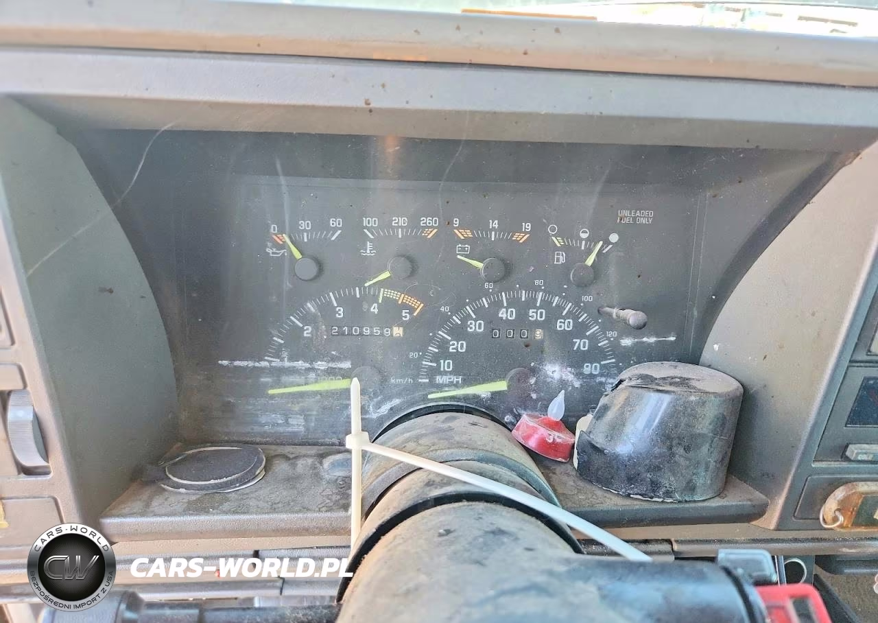 1993 GMC Sierra VIN:2GTEC19Z9P1525531 - 9