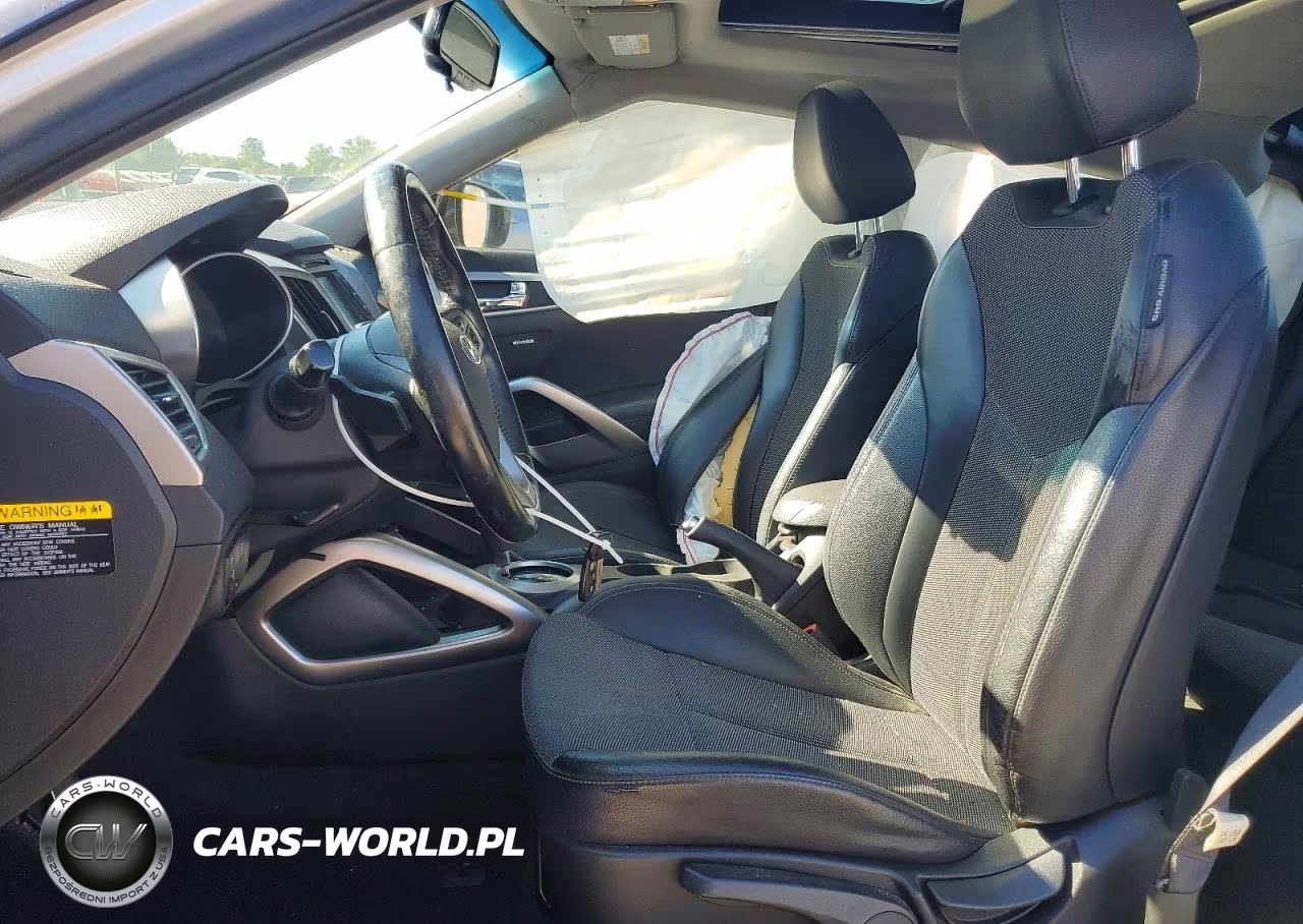 2015 Hyundai Veloster Base VIN:KMHTC6AD5FU232115 - 7