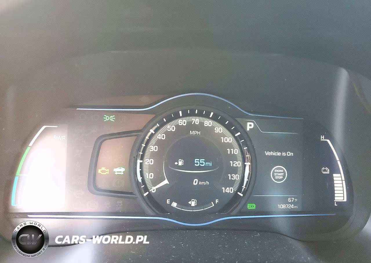 2017 Hyundai Ioniq Limited VIN:KMHC85LC5HU051745 - 9