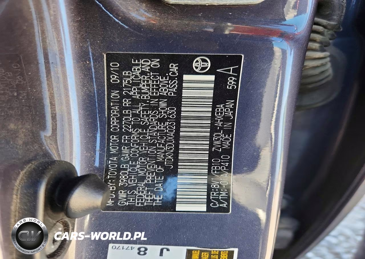 2010 Toyota Prius Ii VIN:JTDKN3DUXA0231630 - 12