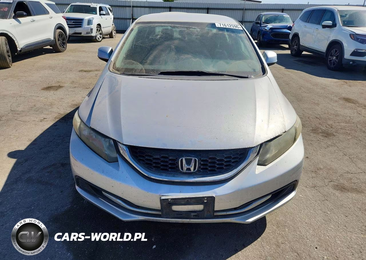 2013 Honda Civic Lx VIN:19XFB2F5XDE206054 - 5