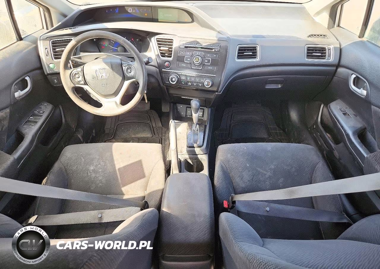 2013 Honda Civic Lx VIN:19XFB2F5XDE206054 - 8