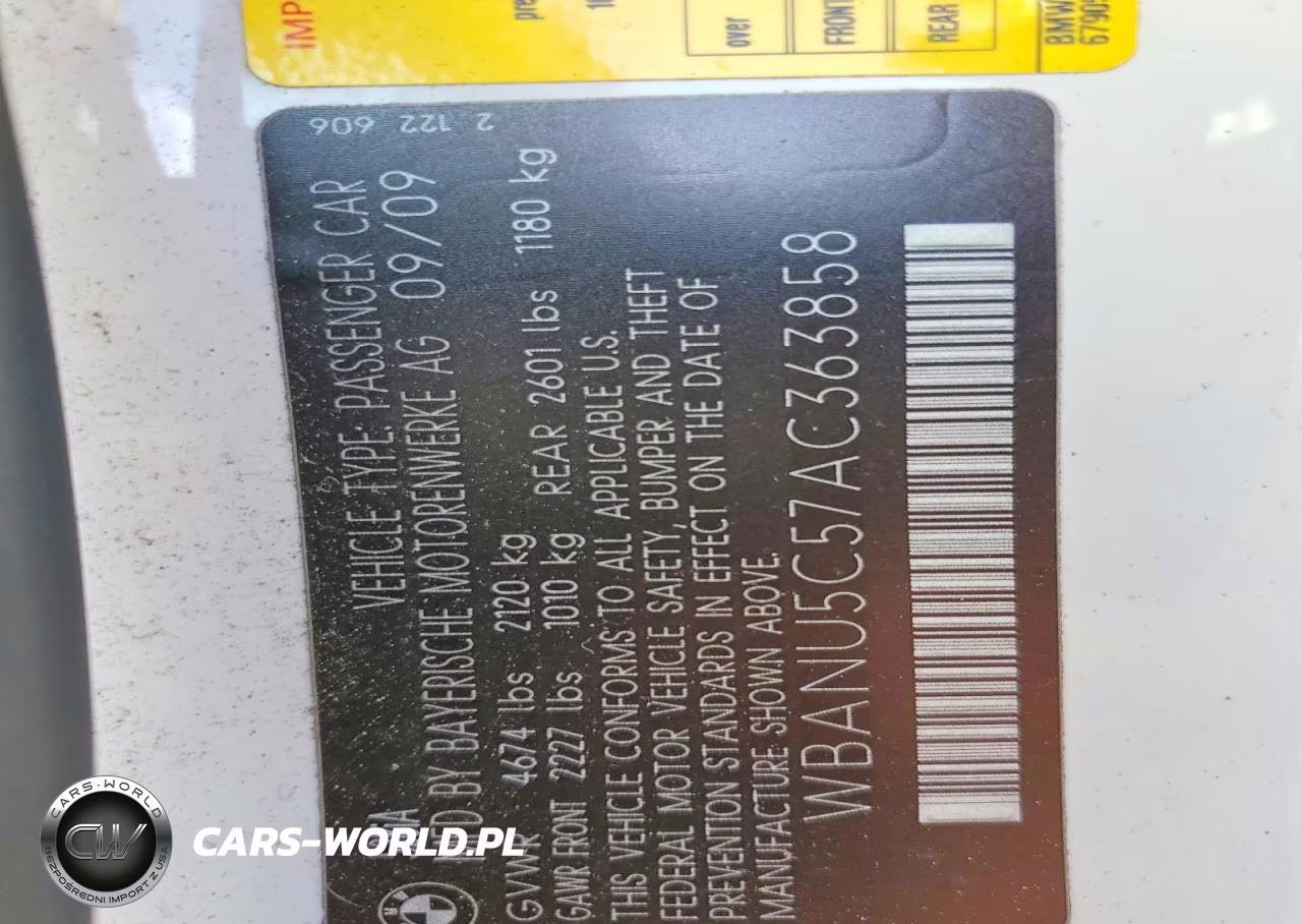 2010 BMW 528 I VIN:WBANU5C57AC363858 - 12