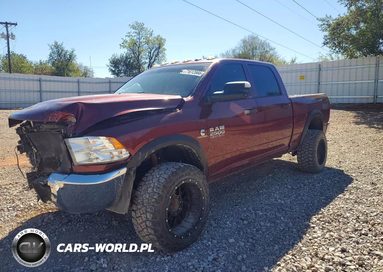 2018 Ram 2500 St VIN:3C6UR5CL9JG417051 - 1