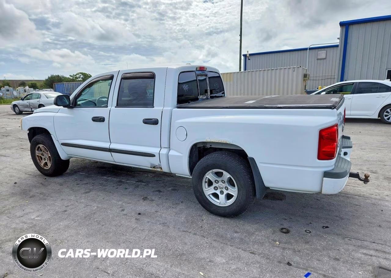 2007 Dodge Dakota Quad Slt VIN:1D7HW48N47S241329 - 2