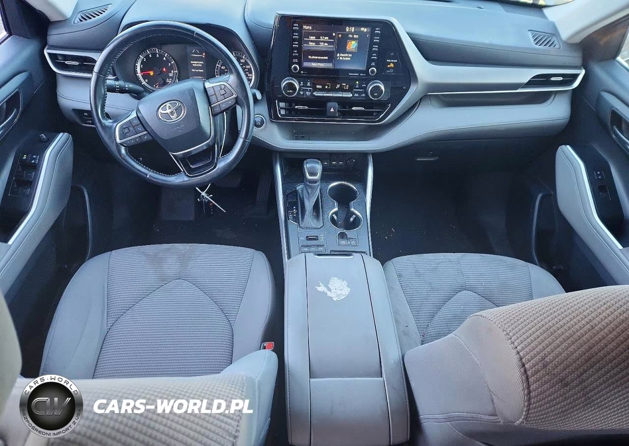 2021 Toyota Highlander Le VIN:5TDBZRBH1MS530826 - 8