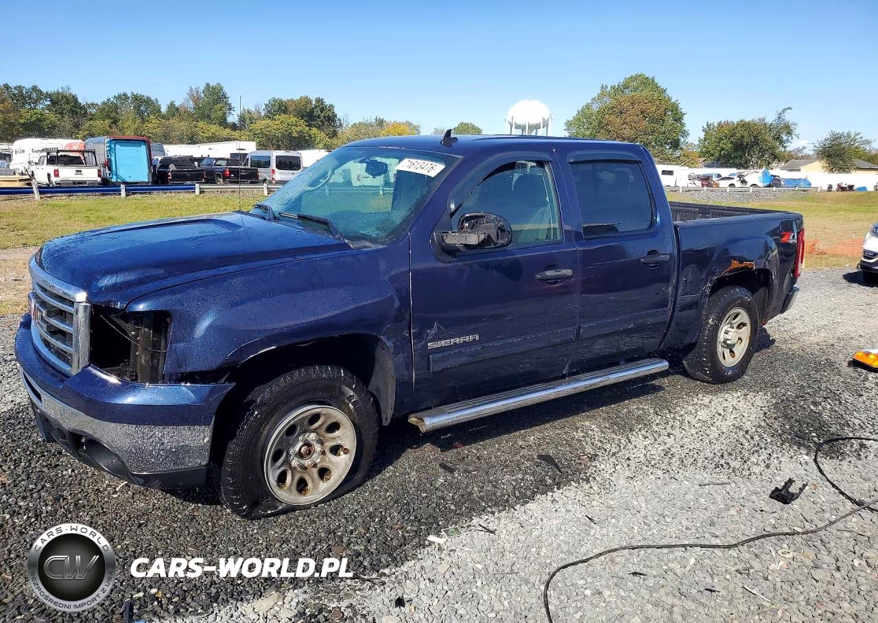 2012 GMC Sierra K1500 Sle VIN:3GTP2VE75CG166462 - 1