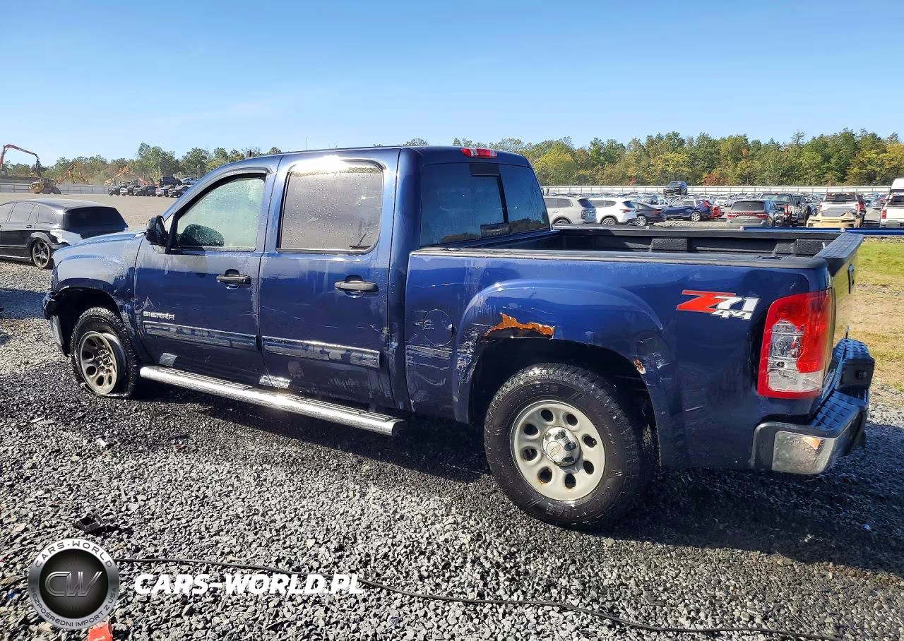 2012 GMC Sierra K1500 Sle VIN:3GTP2VE75CG166462 - 2