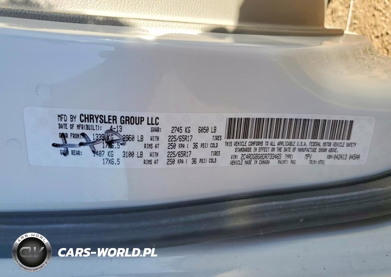 2013 Dodge Grand Caravan Se VIN:2C4RDGBG0DR733465 - 14