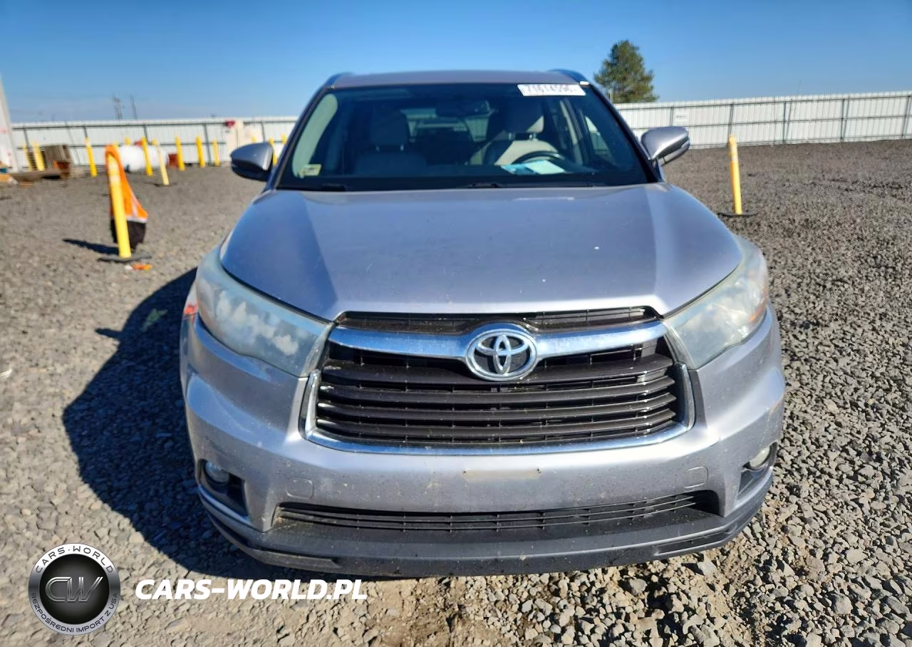 2015 Toyota Highlander Xle VIN:5TDJKRFH5FS134833 - 5
