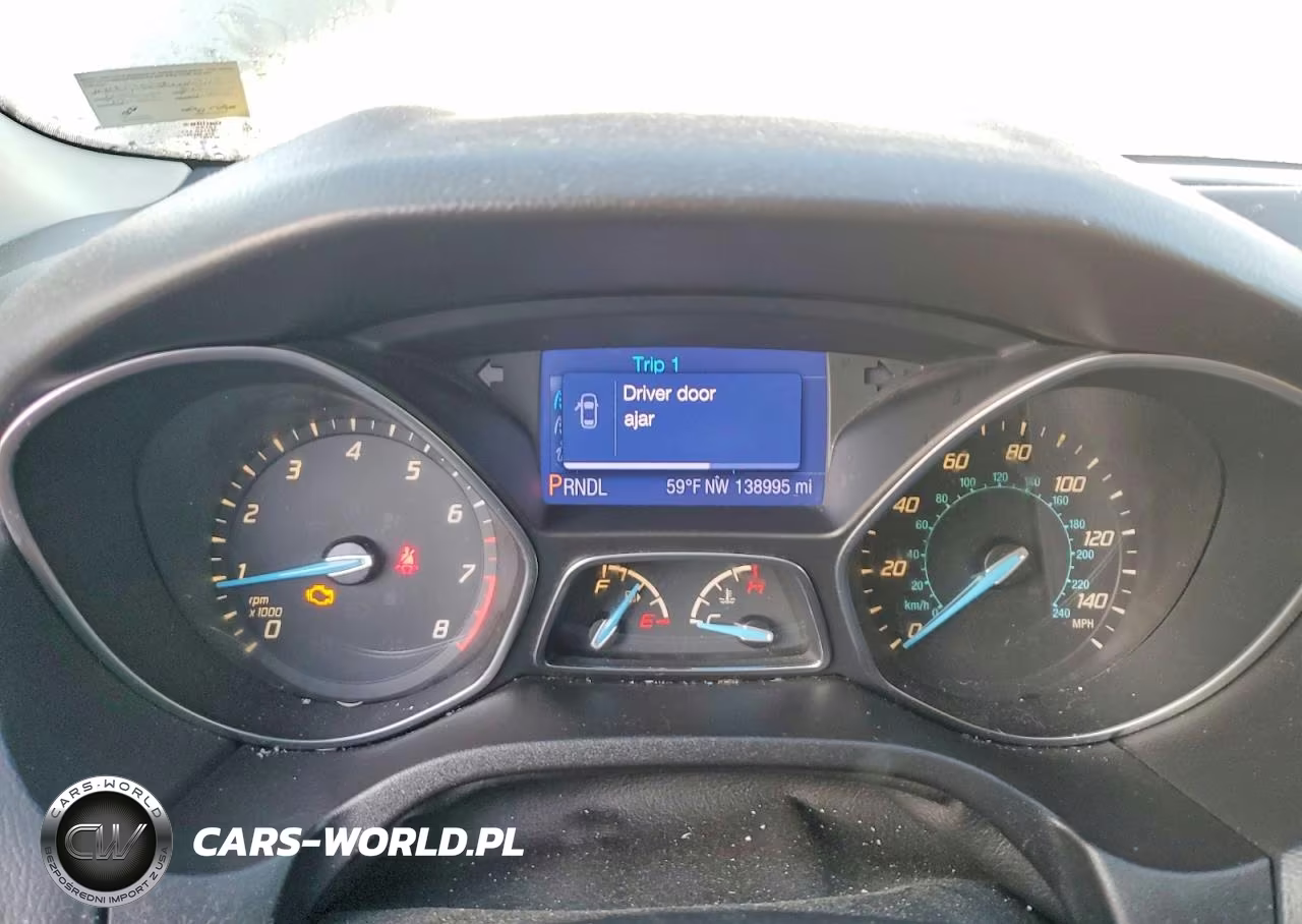 2013 Ford Focus Se VIN:1FADP3K25DL142612 - 9