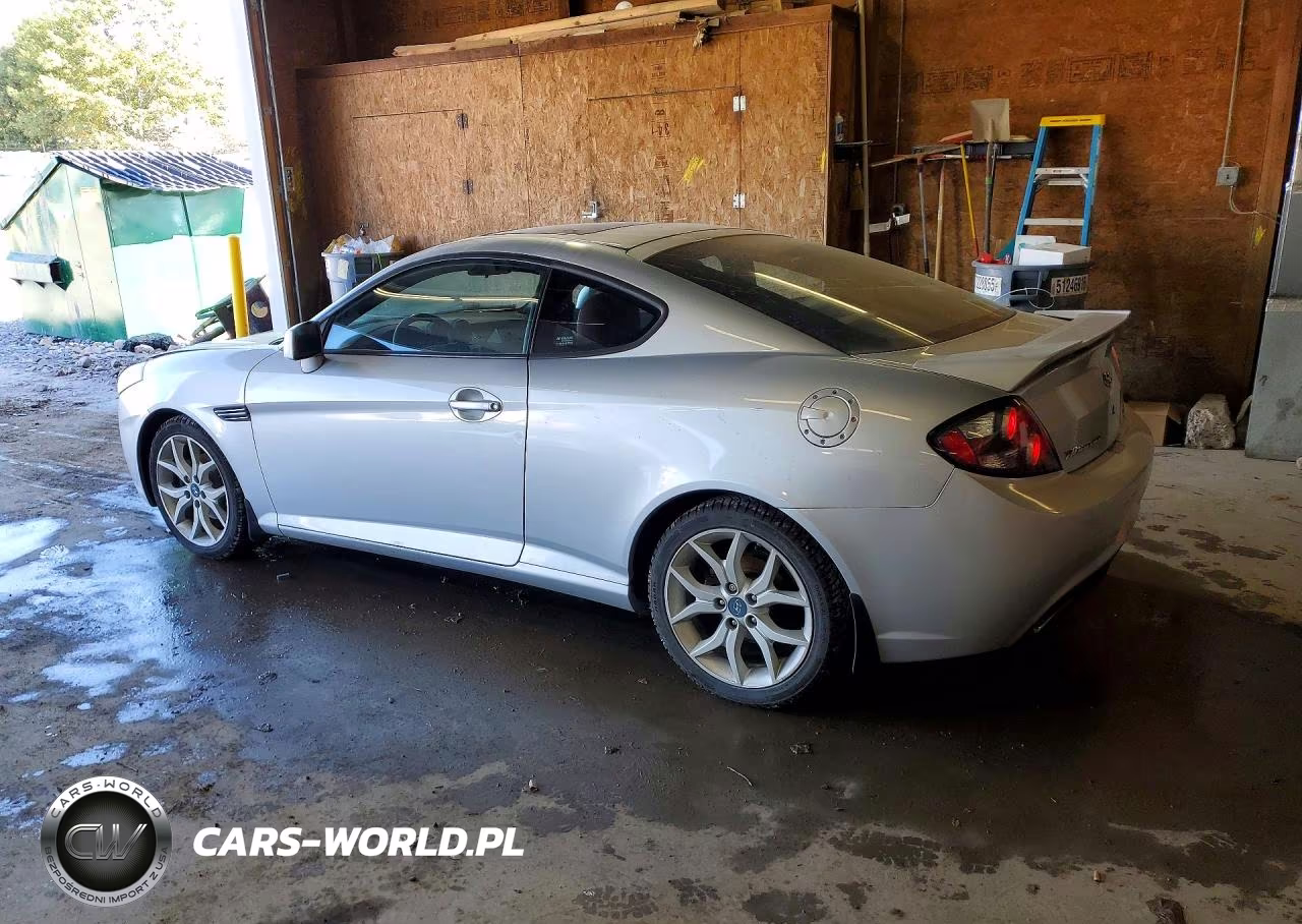 2008 Hyundai Tiburon Gt VIN:KMHHN66F48U276622 - 2