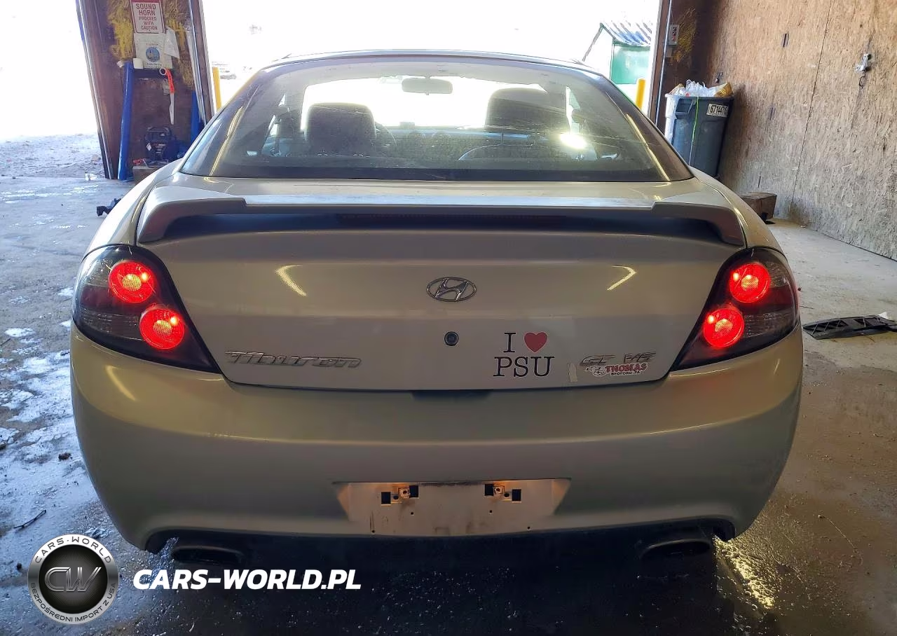 2008 Hyundai Tiburon Gt VIN:KMHHN66F48U276622 - 6