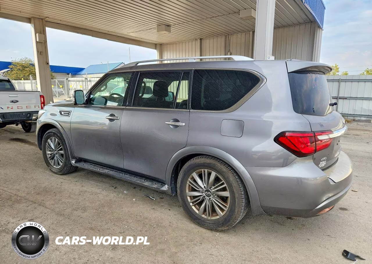 2021 Infiniti Qx80 Luxe VIN:JN8AZ2AE6M9271182 - 2