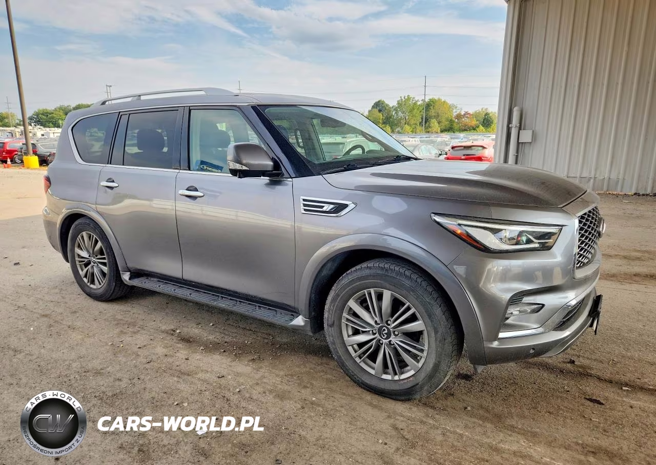 2021 Infiniti Qx80 Luxe VIN:JN8AZ2AE6M9271182 - 4