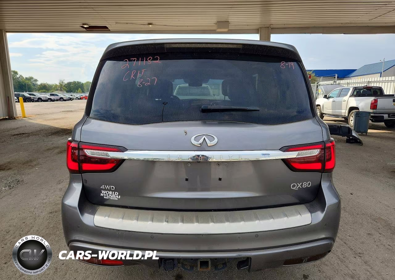 2021 Infiniti Qx80 Luxe VIN:JN8AZ2AE6M9271182 - 6