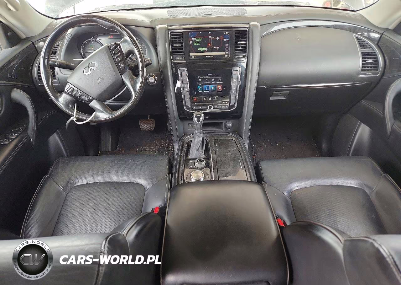 2021 Infiniti Qx80 Luxe VIN:JN8AZ2AE6M9271182 - 8