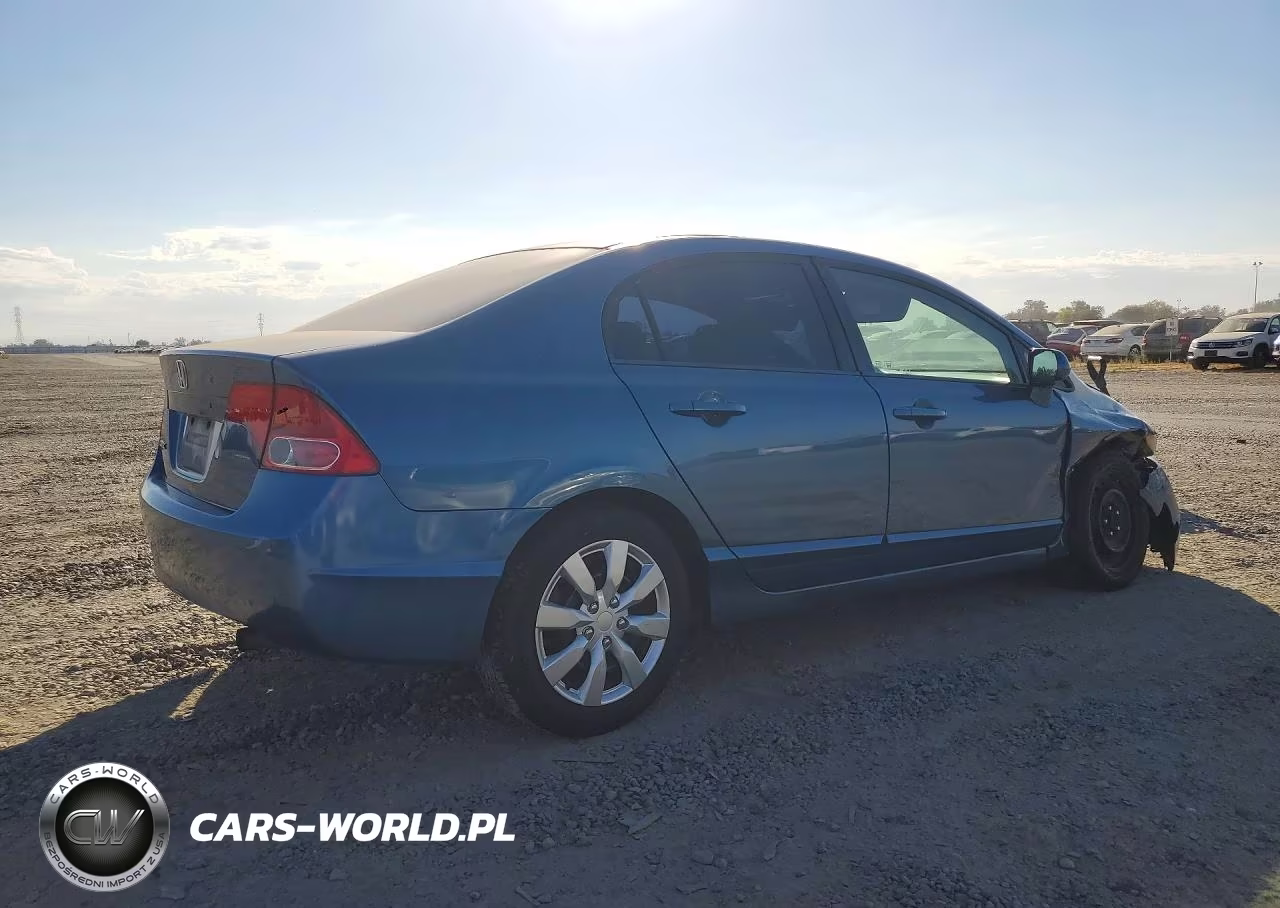 2008 Honda Civic Lx VIN:2HGFA16578H530491 - 3