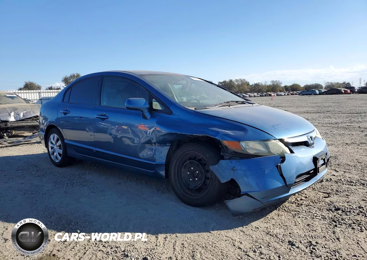 2008 Honda Civic Lx VIN:2HGFA16578H530491 - 4