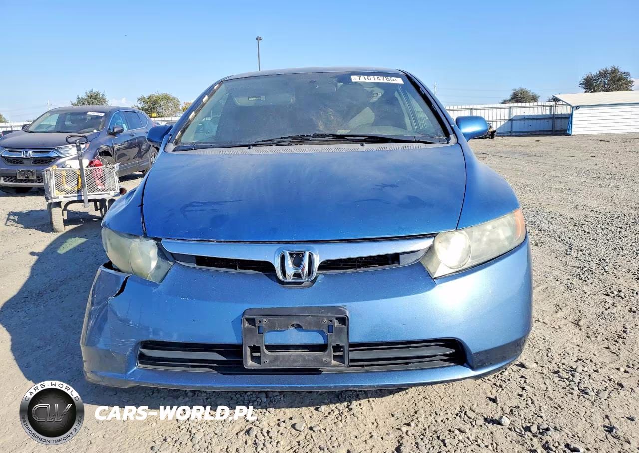 2008 Honda Civic Lx VIN:2HGFA16578H530491 - 5