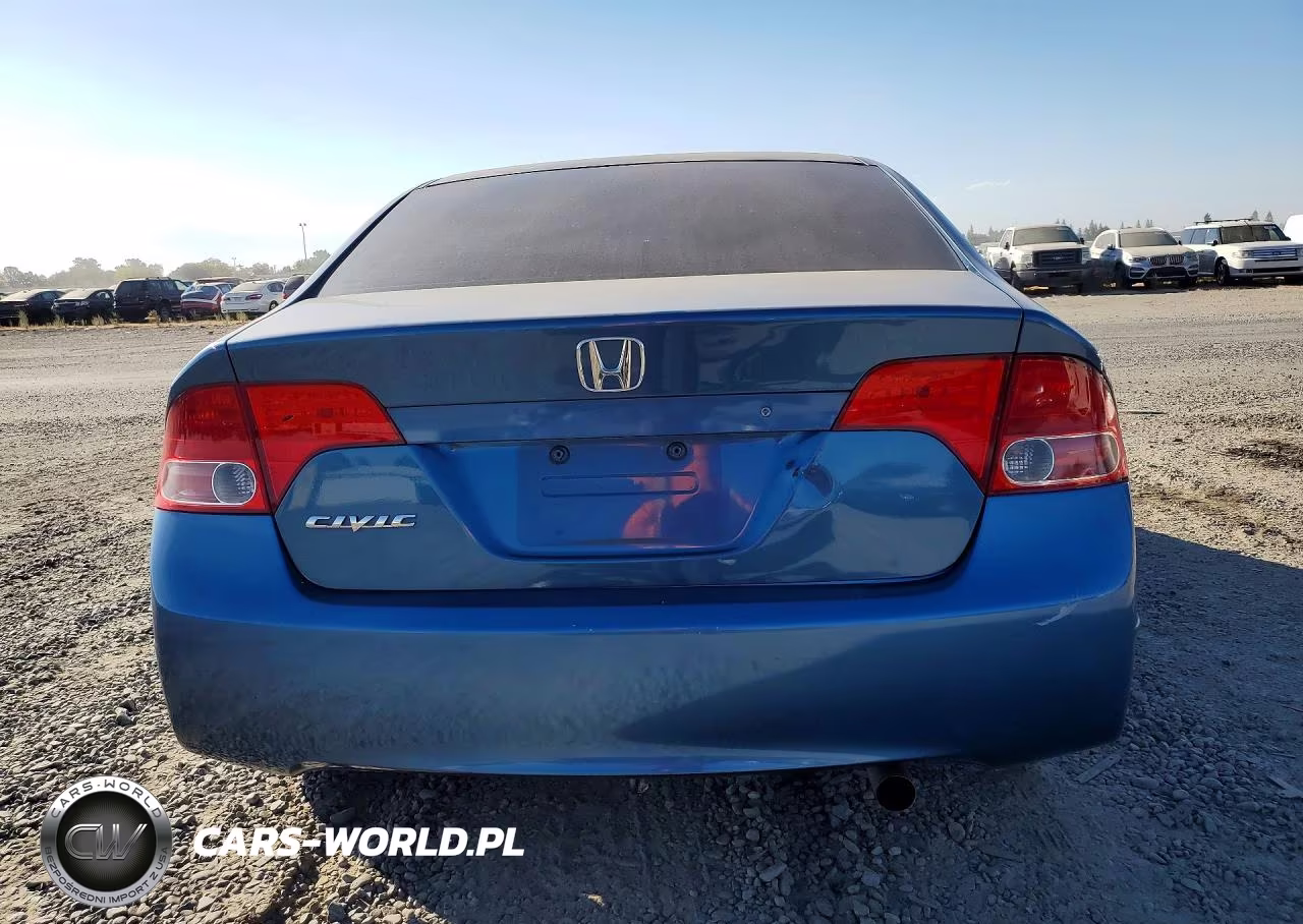 2008 Honda Civic Lx VIN:2HGFA16578H530491 - 6