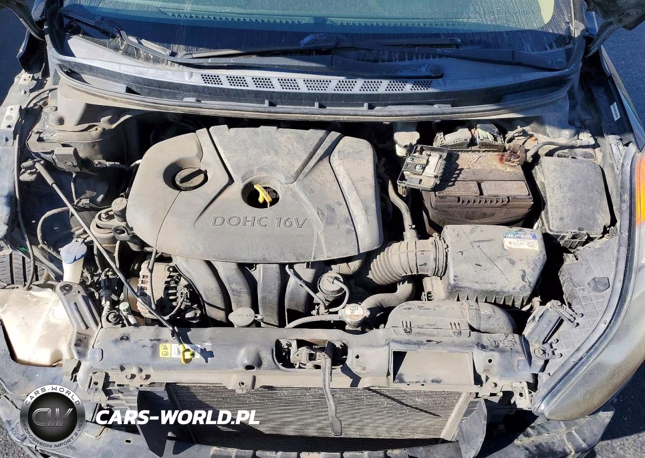 2013 Hyundai Elantra Gls VIN:KMHDH4AE7DU567991 - 11