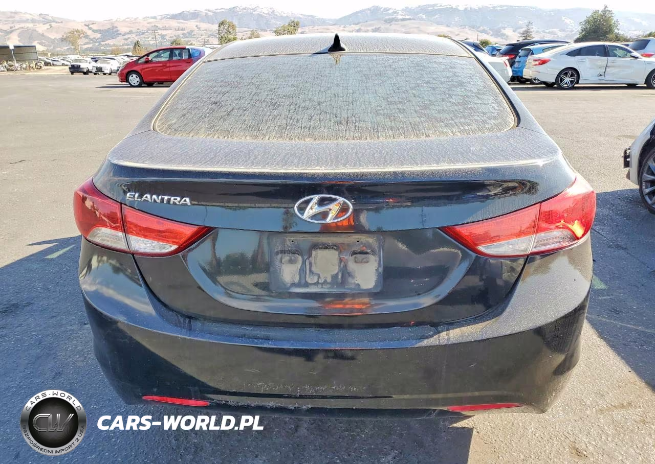 2013 Hyundai Elantra Gls VIN:KMHDH4AE7DU567991 - 6