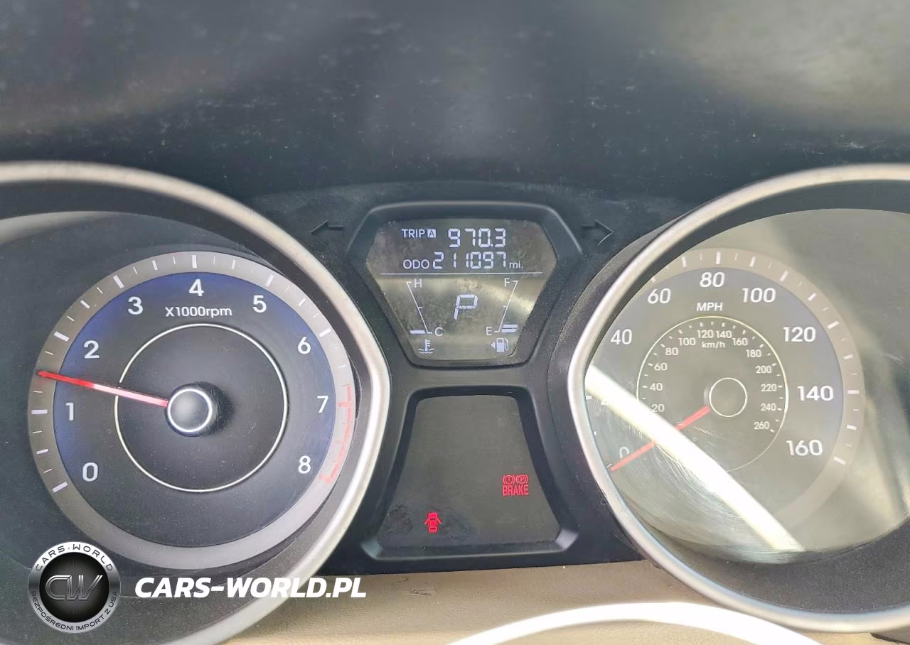 2013 Hyundai Elantra Gls VIN:KMHDH4AE7DU567991 - 9