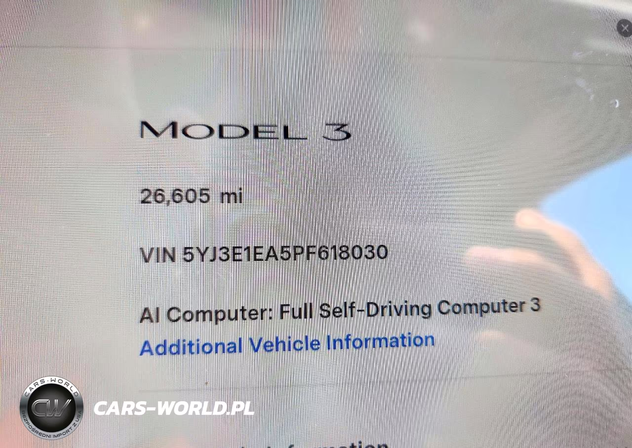 2023 Tesla Model 3 VIN:5YJ3E1EA5PF618030 - 9