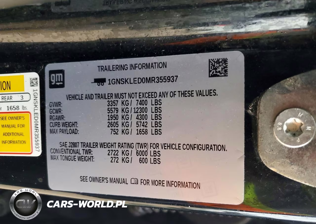 2021 Chevrolet Tahoe K1500 VIN:1GNSKLED0MR355937 - 13