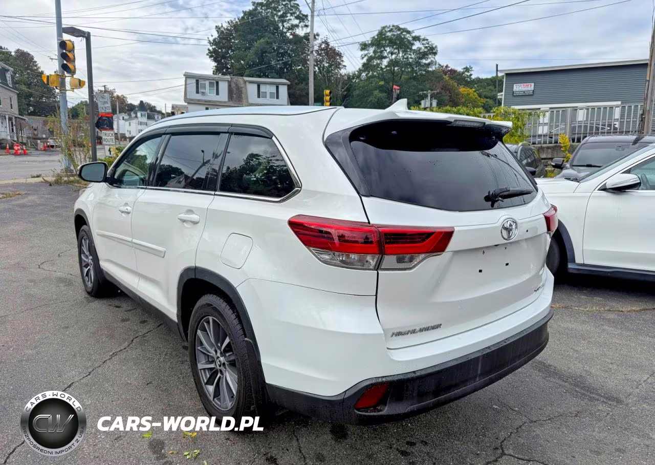 2019 Toyota Highlander Xle VIN:5TDJZRFH8KS583445 - 2