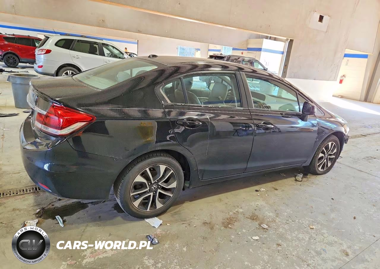 2013 Honda Civic Exl VIN:19XFB2F95DE288245 - 3