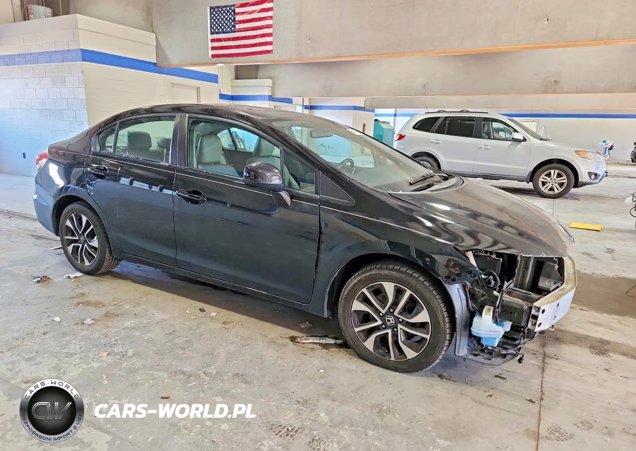 2013 Honda Civic Exl VIN:19XFB2F95DE288245 - 4