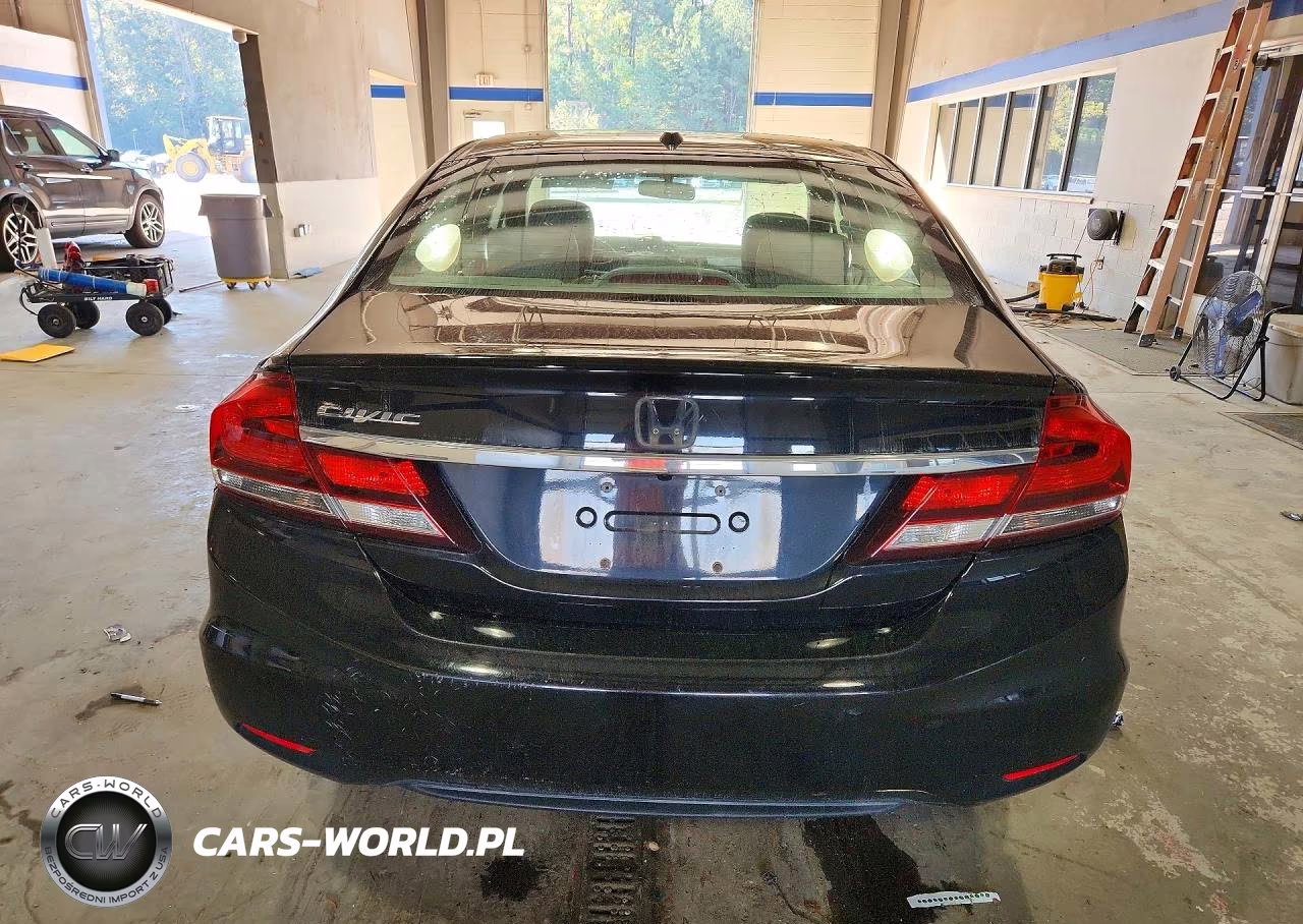 2013 Honda Civic Exl VIN:19XFB2F95DE288245 - 6
