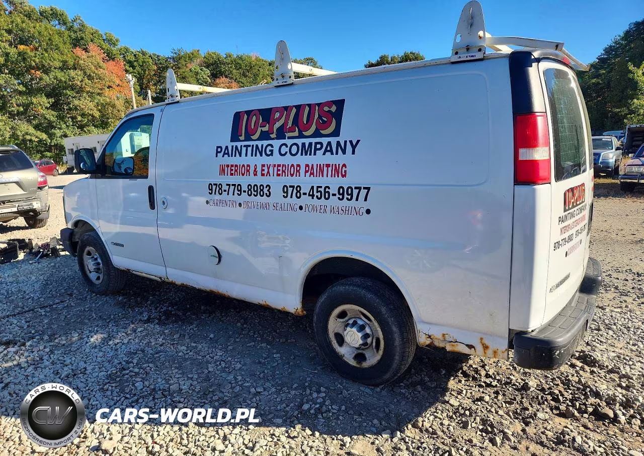 2006 Chevrolet Express G2500 VIN:1GCGG25V261187190 - 2