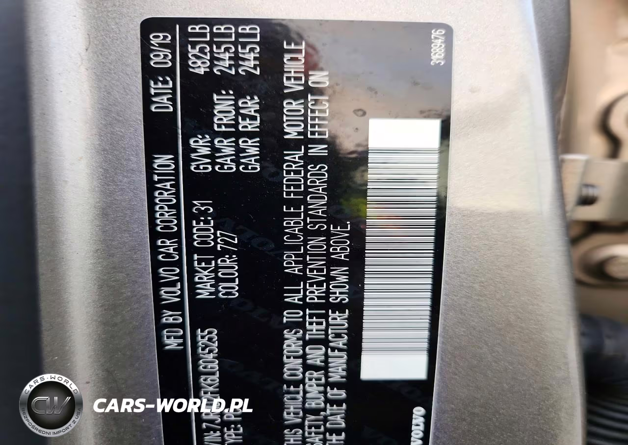 2020 Volvo S60 T5 Momentum VIN:7JR102FK6LG045255 - 13