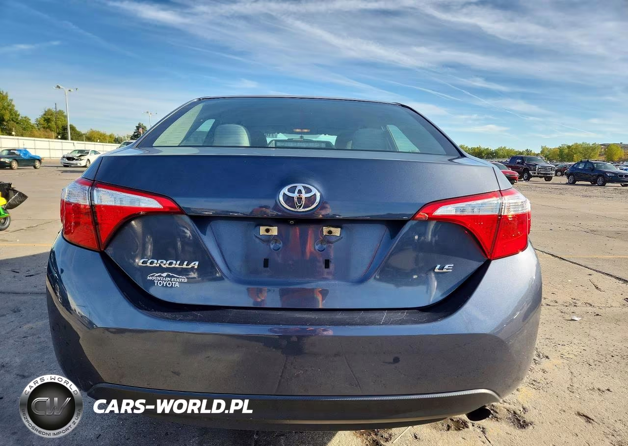 2015 Toyota Corolla Le VIN:5YFBURHE8FP204349 - 6
