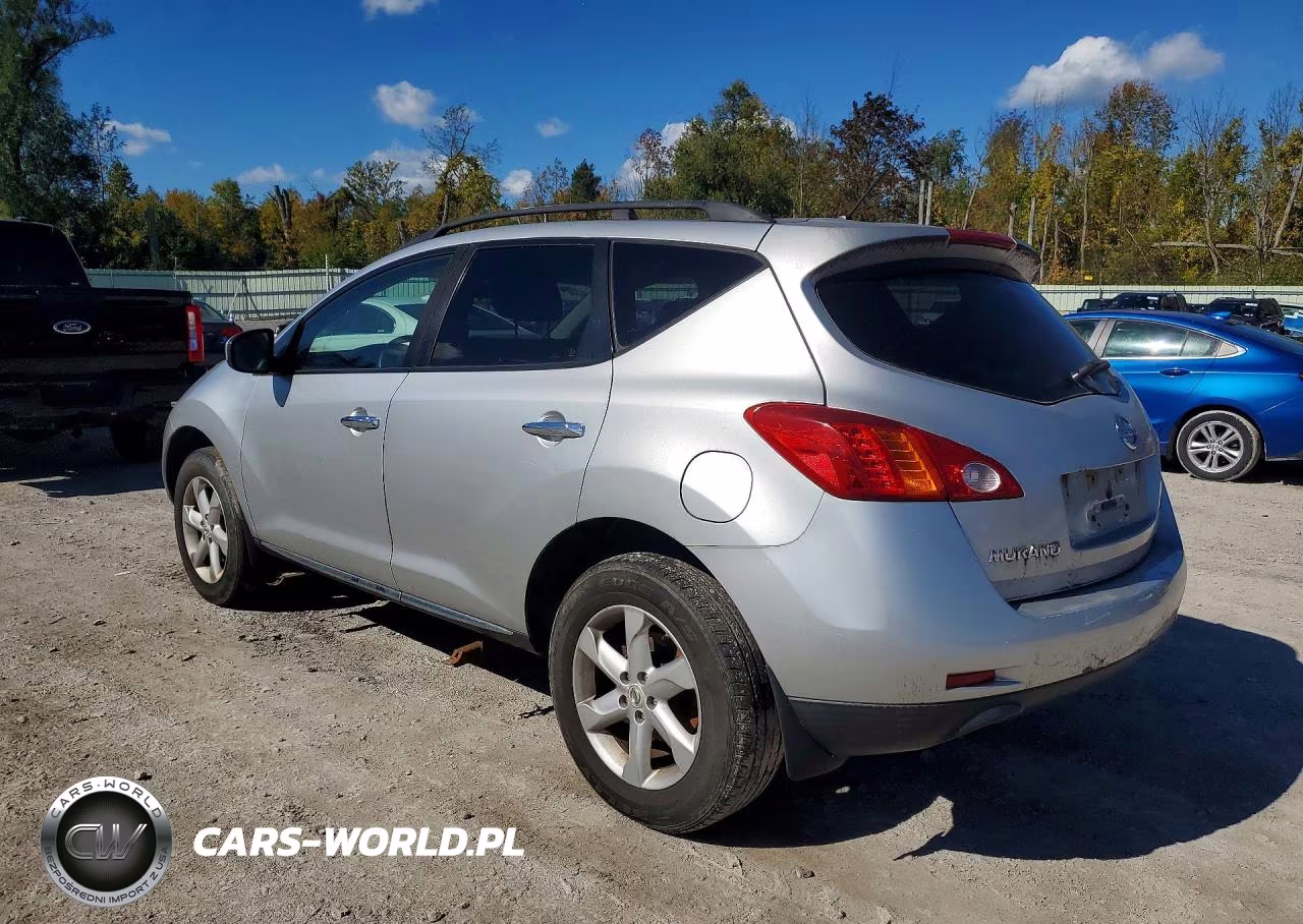 2009 Nissan Murano S VIN:JN8AZ18W79W110258 - 2