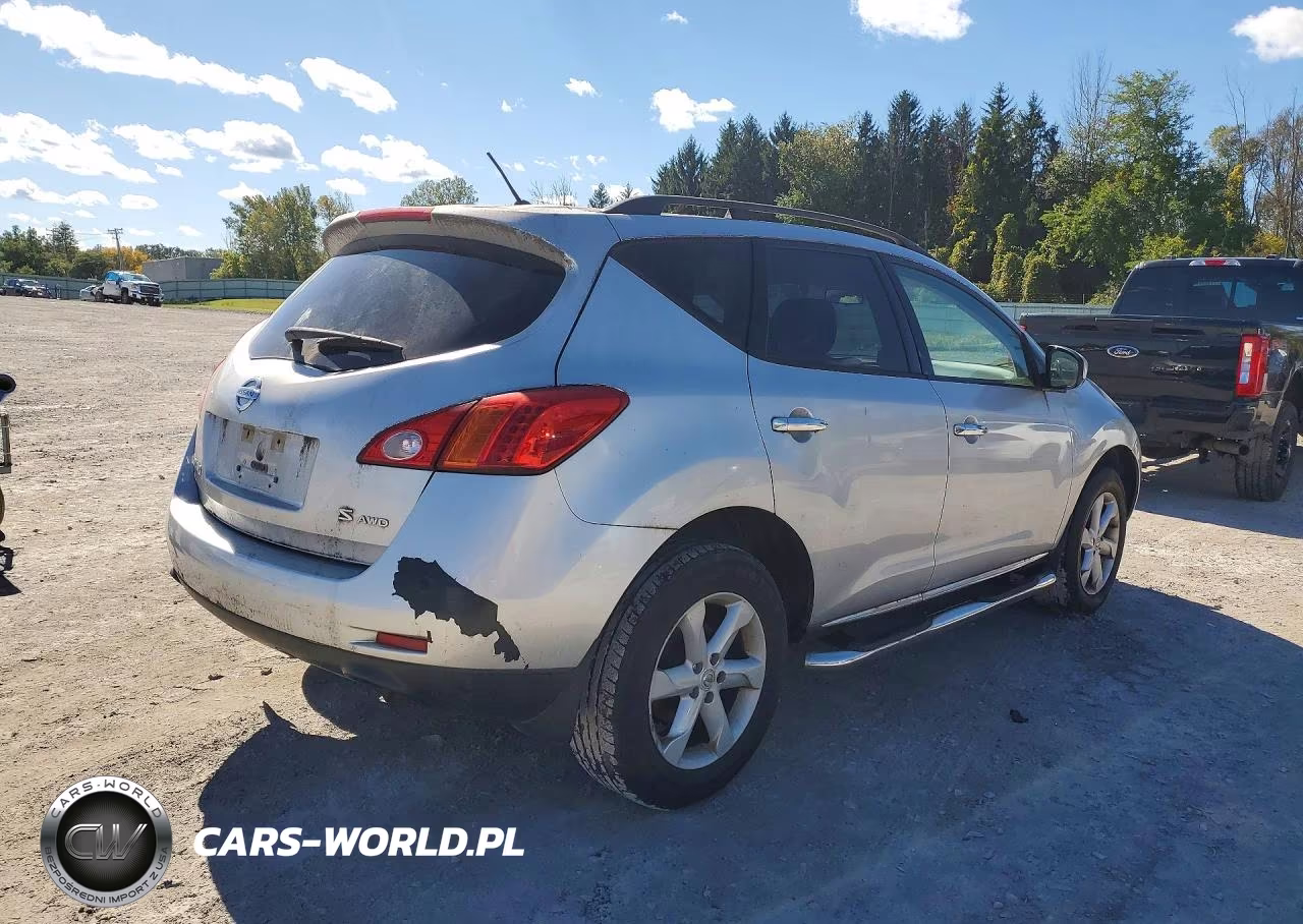2009 Nissan Murano S VIN:JN8AZ18W79W110258 - 3