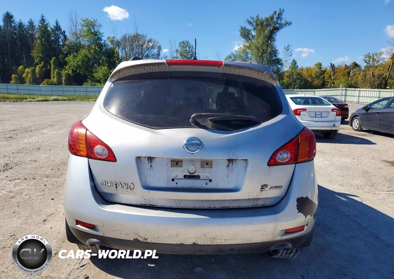 2009 Nissan Murano S VIN:JN8AZ18W79W110258 - 6