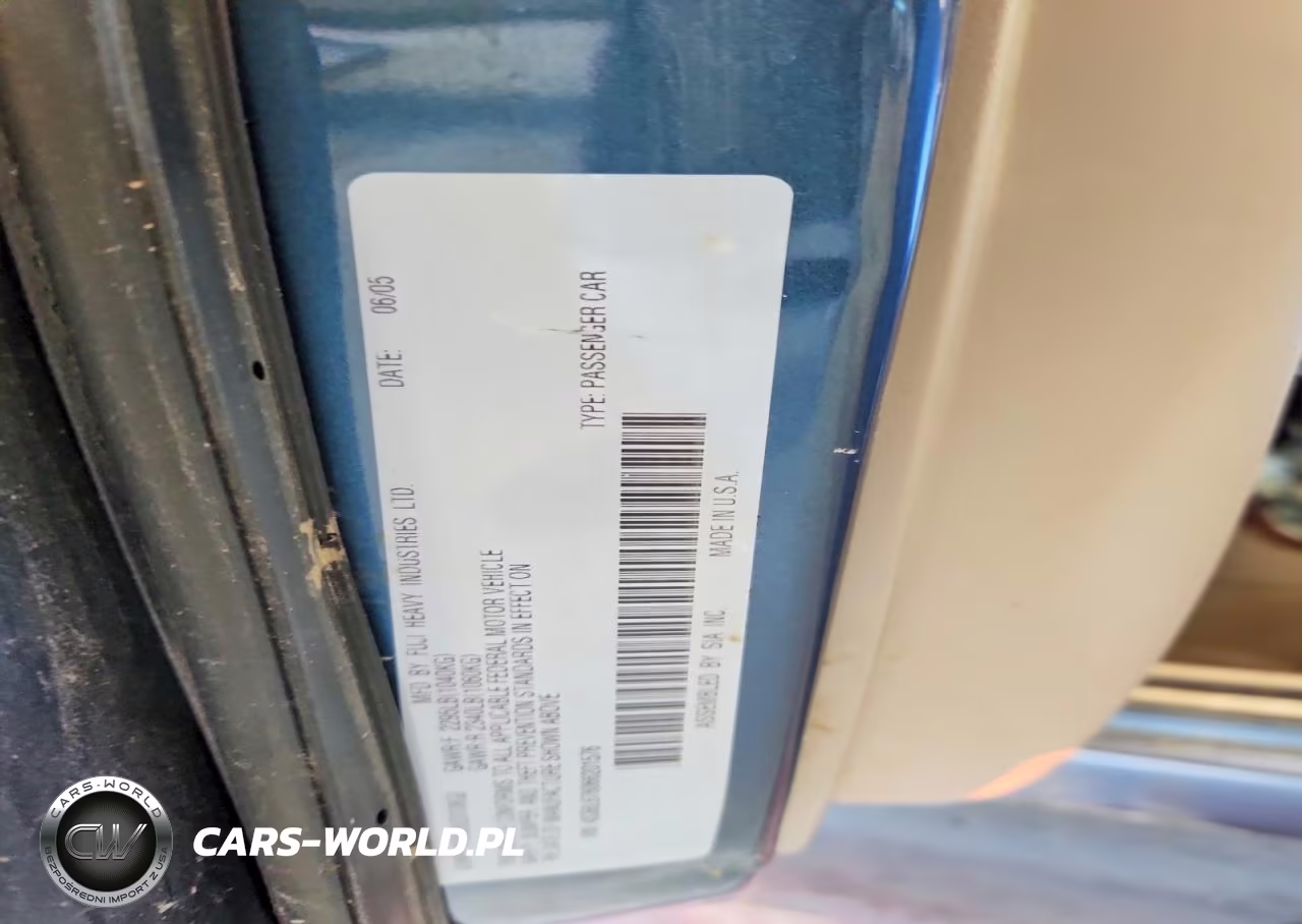 2006 Subaru Legacy Gt Limited VIN:4S3BL676066201576 - 12