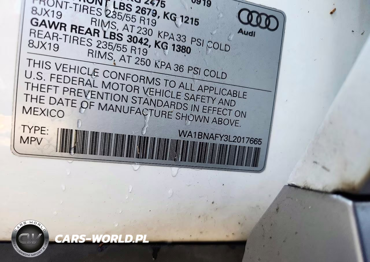 2020 Audi Q5 Premium Plus VIN:WA1BNAFY3L2017665 - 12
