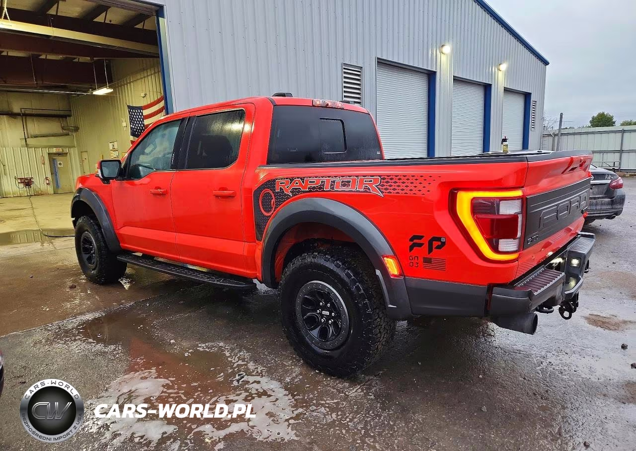 2022 Ford F150 Raptor VIN:1FTFW1RG7NFA86927 - 2