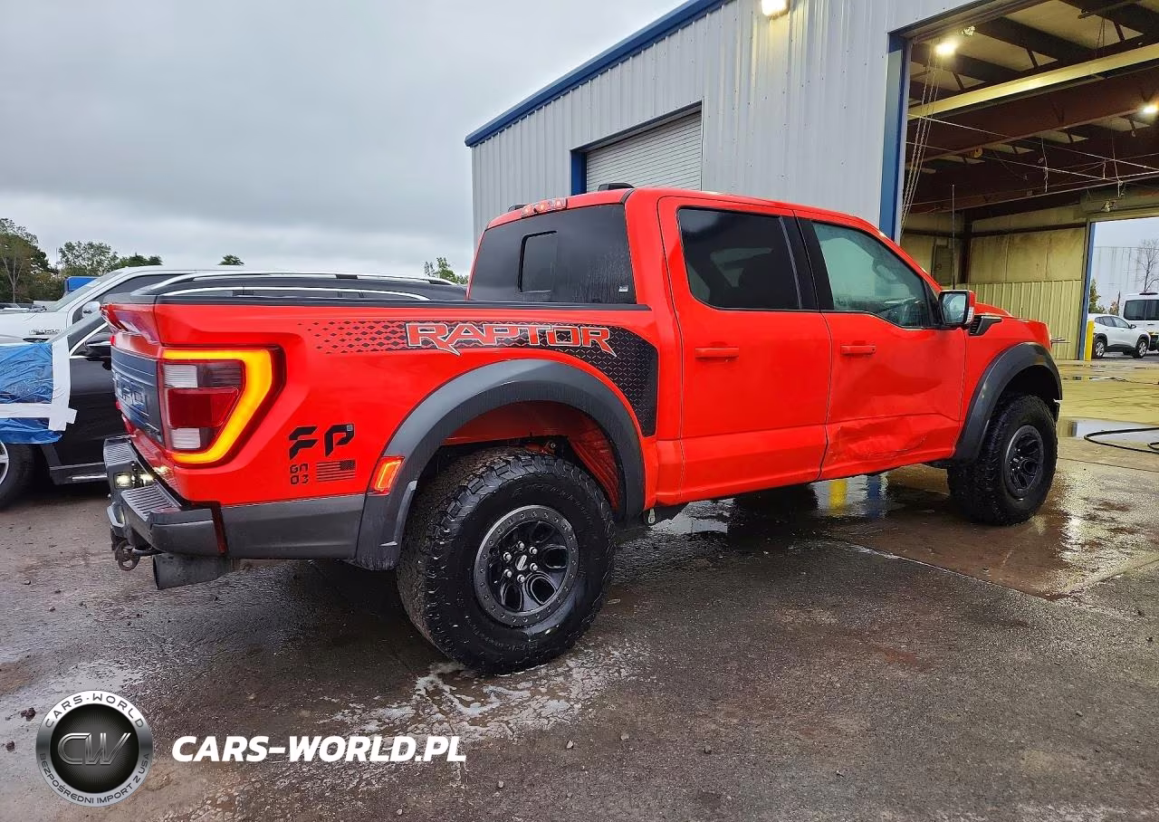 2022 Ford F150 Raptor VIN:1FTFW1RG7NFA86927 - 3