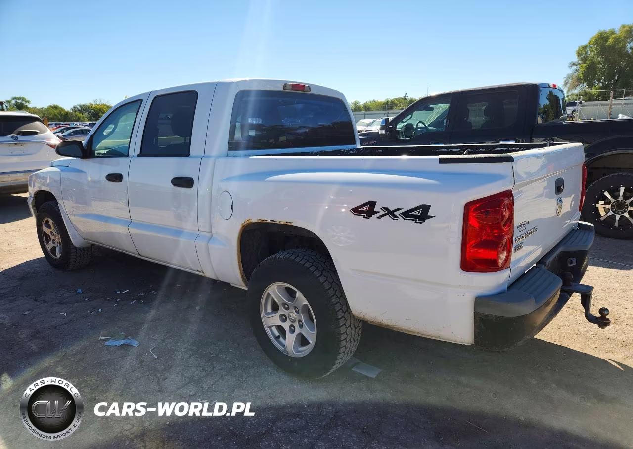 2006 Dodge Dakota Quad Slt VIN:1D7HW48K76S541628 - 2