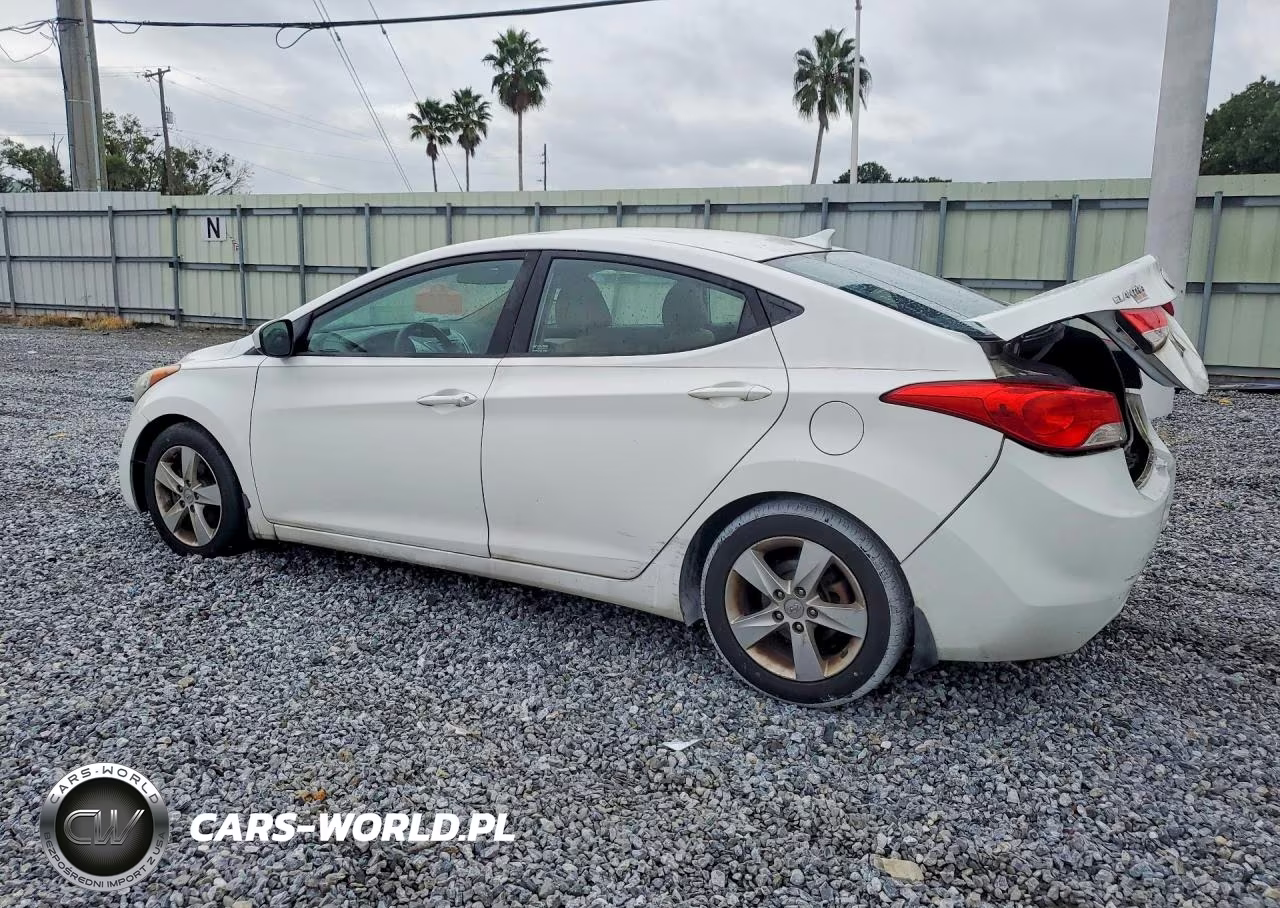 2013 Hyundai Elantra Gls VIN:5NPDH4AEXDH340129 - 2
