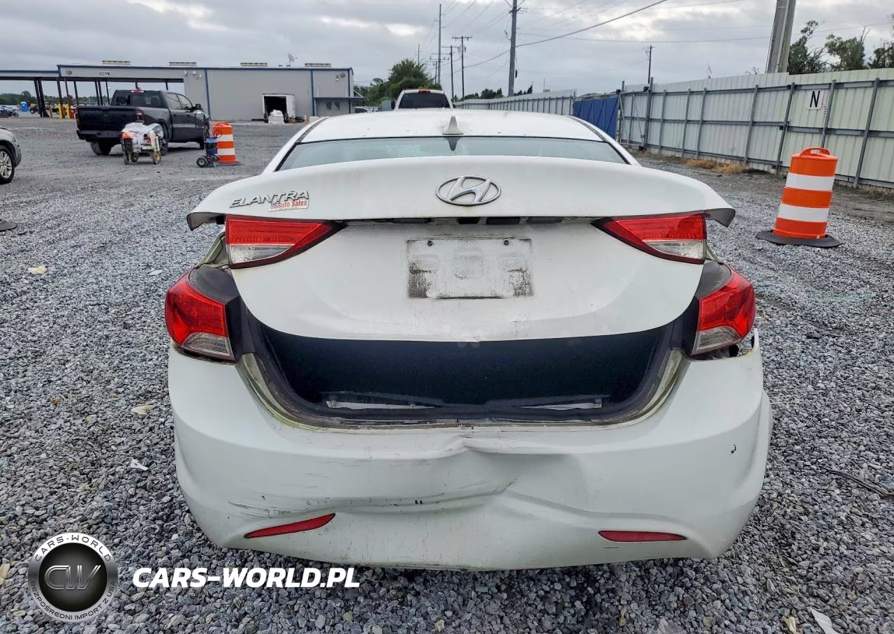 2013 Hyundai Elantra Gls VIN:5NPDH4AEXDH340129 - 6